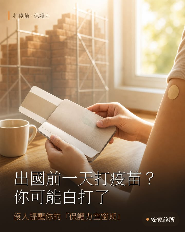 出國前一天才打疫苗？你可能白打了